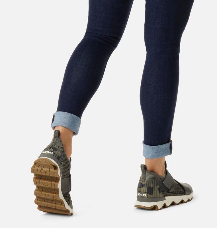 Sorel Dam Sneakers Olivgröna - Kinetic™ Sneak Låga - PDS-348291